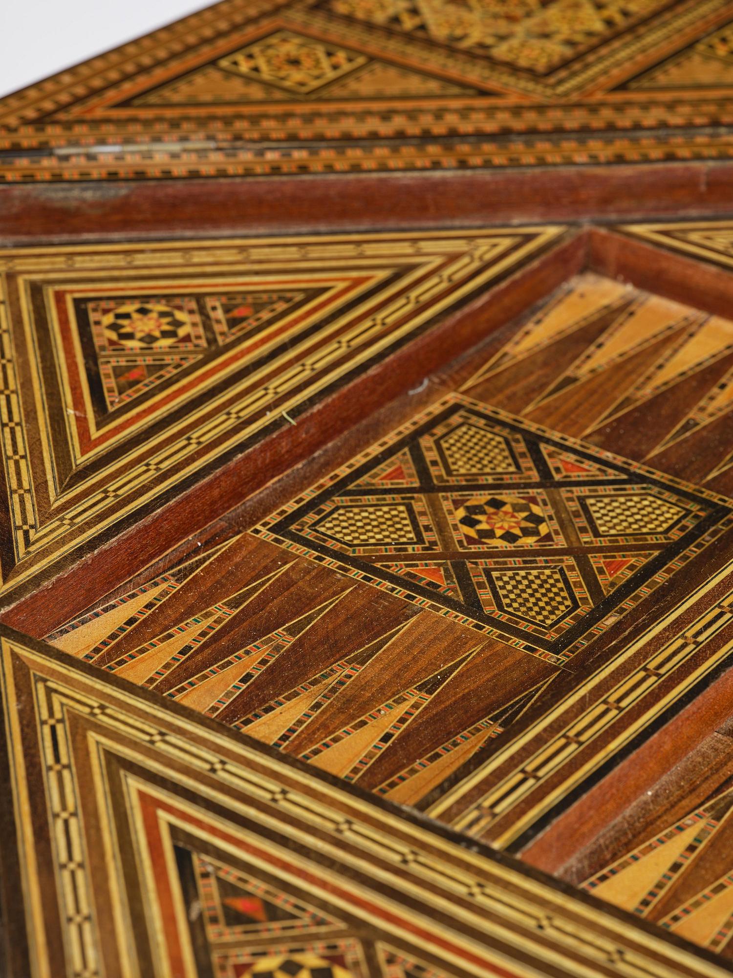 Spelbord, Damaskus Syrien, omkring år 1900.