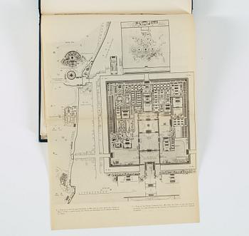 A book by Osvald Siren, 'The Imperial Palaces of Peking'. Paris and Brussels, G. van Oest, MCMXXVI.