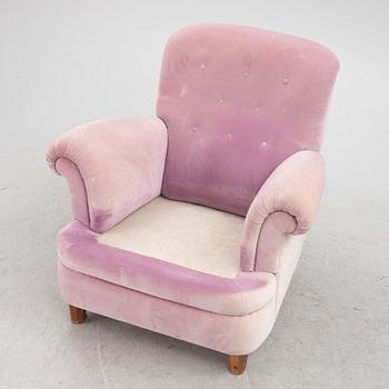 Josef Frank, fåtölj, modell 336, Firma Svenskt Tenn.