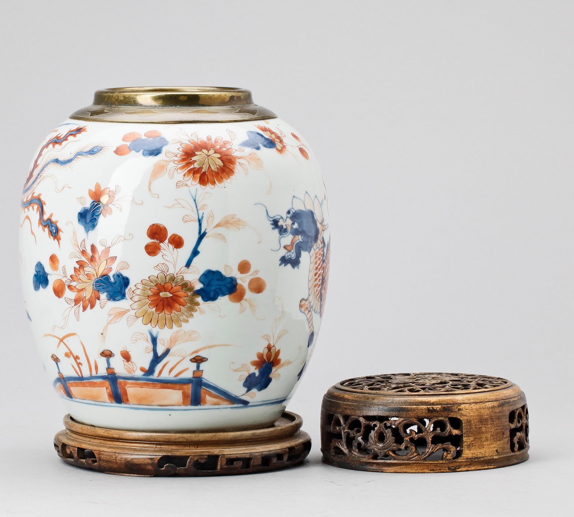 BOJAN, porslin, Qianlong, Kina 1700-tal.