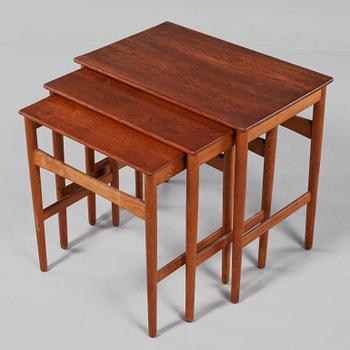 SATSBORD, 3 delar, Hans J Wegner, Andreas Tuck, Danmark, 1900-talets andra hälft.