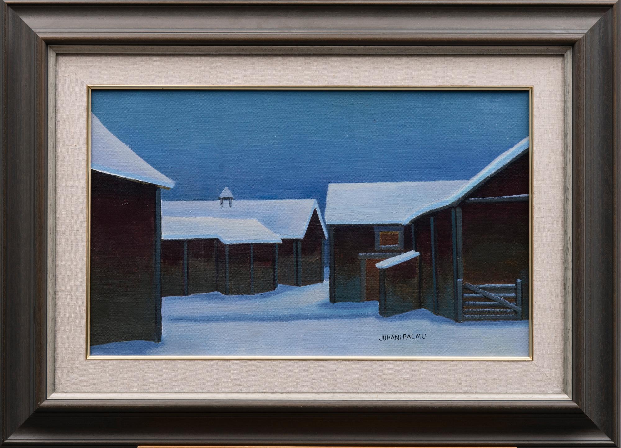 JUHANI PALMU, olja på duk, signerad.