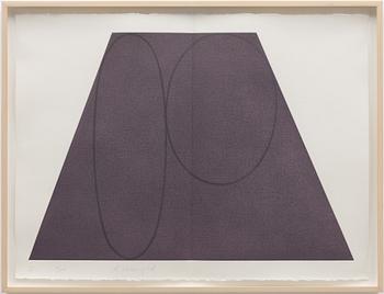 Robert Mangold, "Plane / Figure Series Folded II".