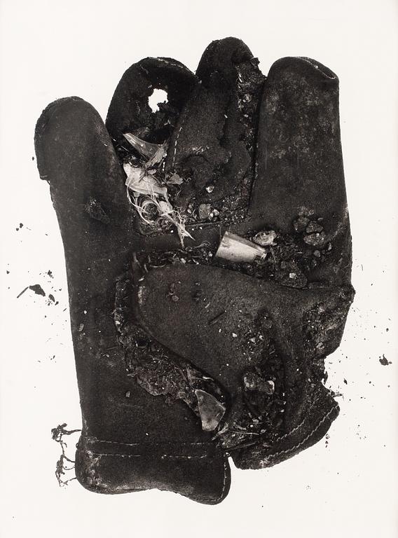 Irving Penn, "Feather Glove" 1975.