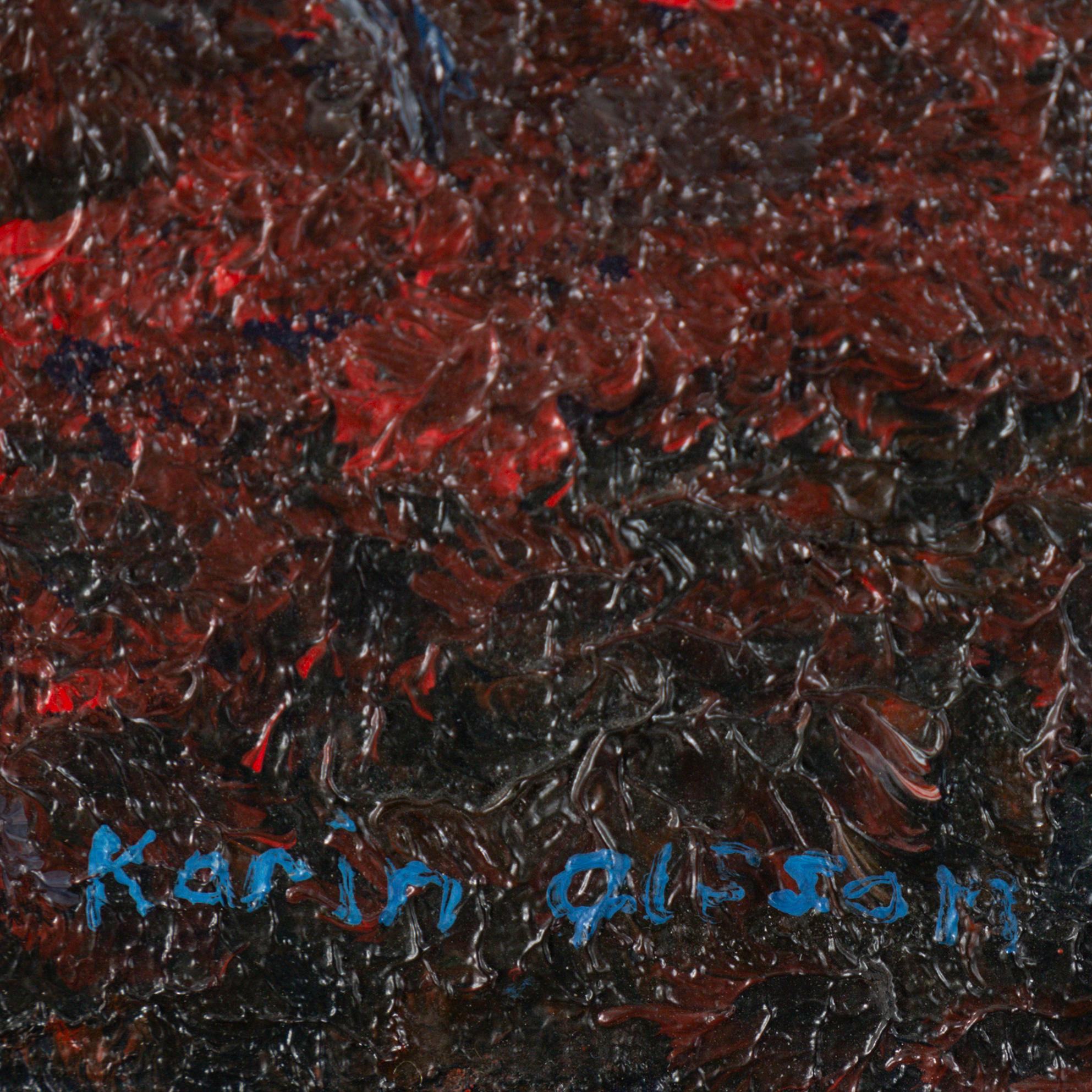 KARIN OLSSON, oil on canvas, signed.