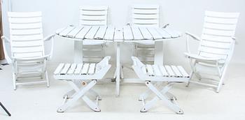 TRÄDGÅRDSMÖBLER, 7 delar, Triconfort.