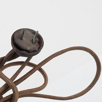 Lurelle Guild, a 'The Colonel' table lamp, Chase, USA, 1930's.