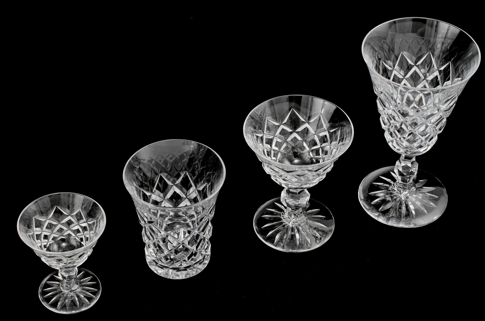 GLASSERVIS, 90 st, 1900-tal.