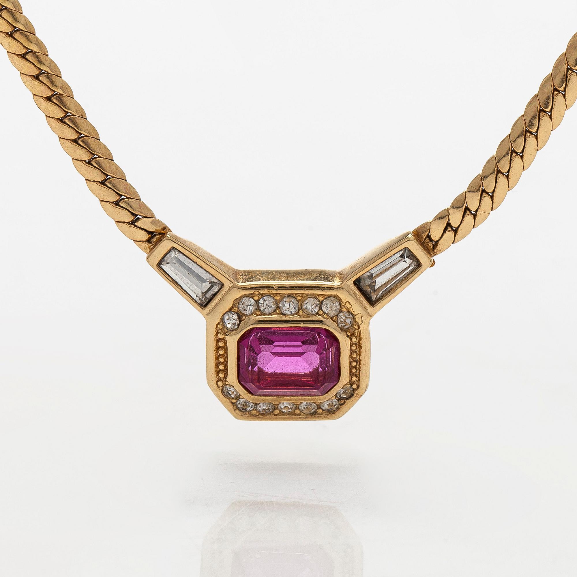 Christian Dior, halsband.