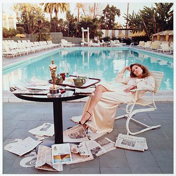 222. Terry O'Neill, "Faye Dunaway, Hollywood, 1977".