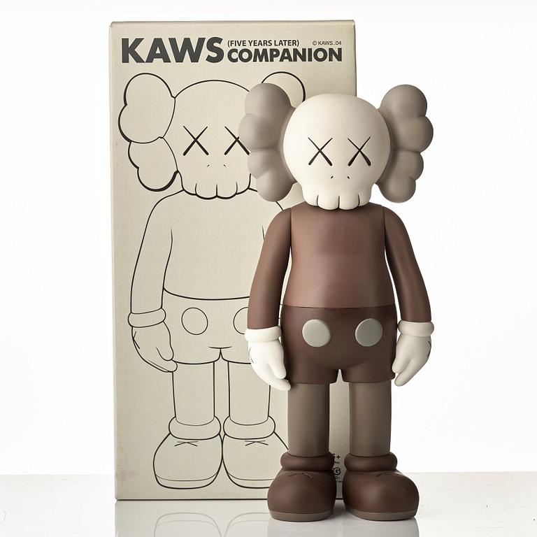 KAWS, "Companion (Five Years Later)(Brown, Grey, Black)".