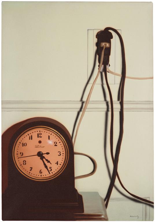 Howard Kanovitz, "Electric Clock".