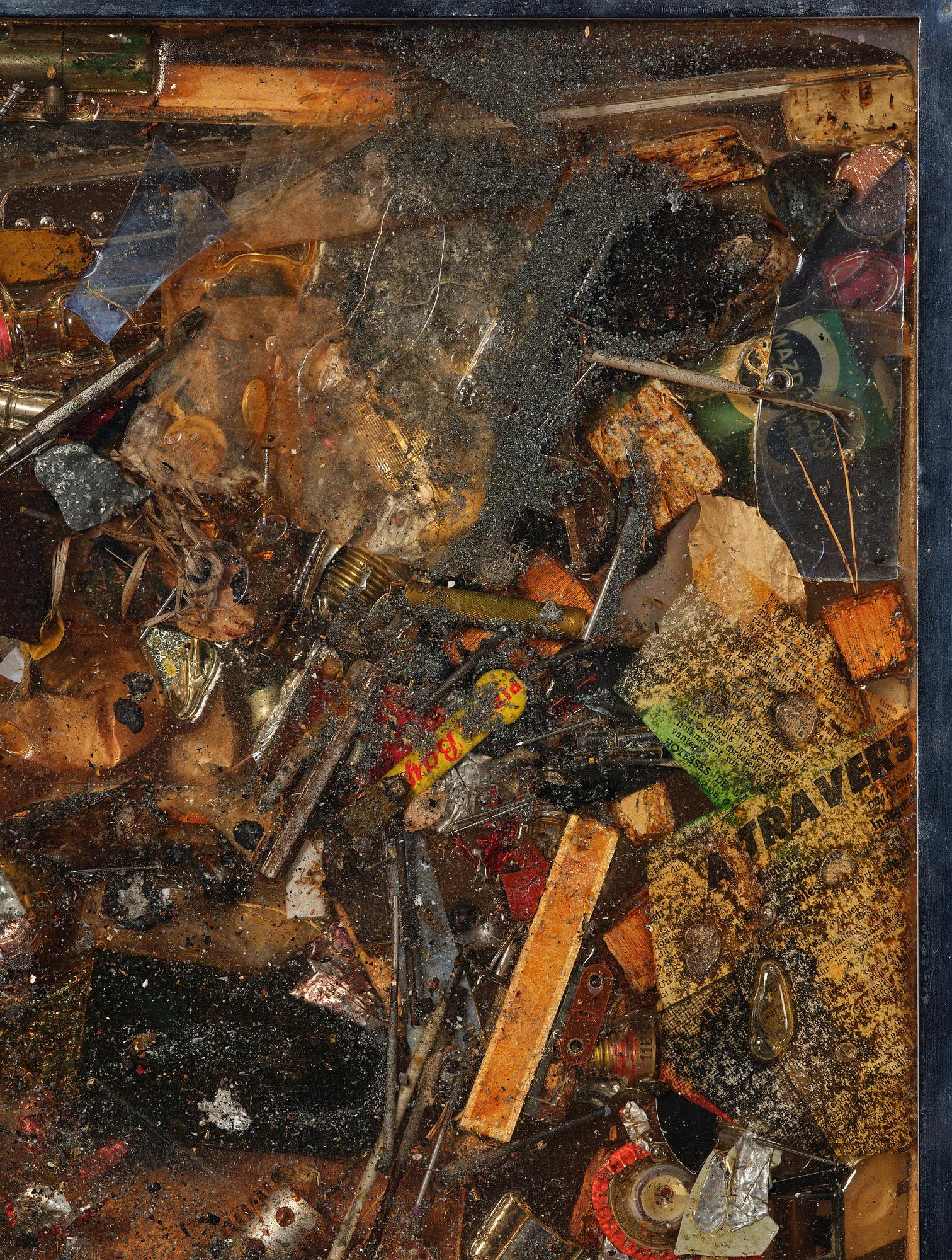 Arman (Armand Pierre Fernandez), "Poubelle d'Atelier".