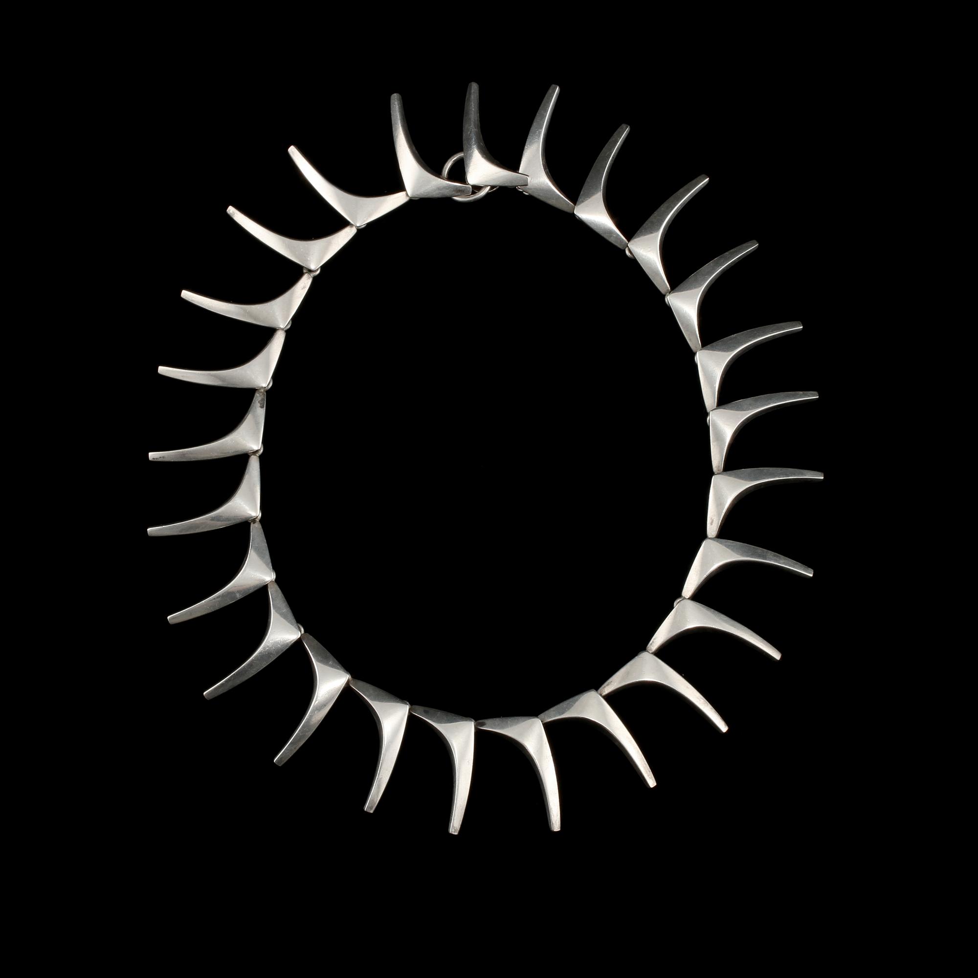 COLLIER, sterlingsilver, Anton Michelsen, Köpenhamn. Vikt 94 g.