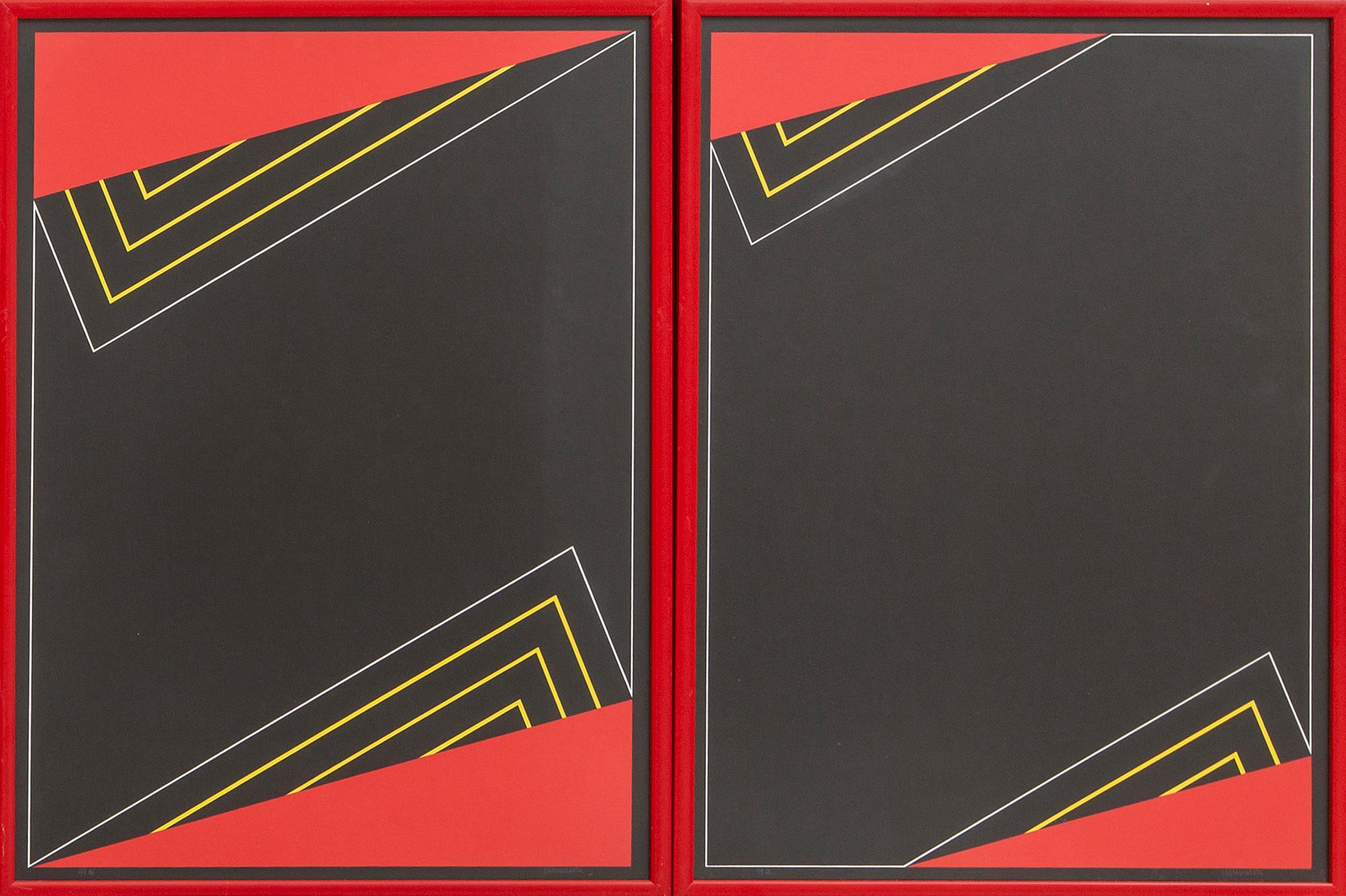 Lennart Nyström, a set of three lithographs signed and numbered 99.