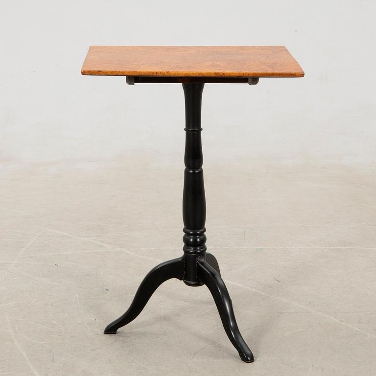 Fällbord, Mälardalen omkring 1800.
