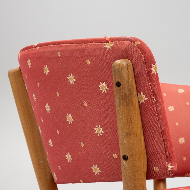 Jörgen and Nanna Ditzel, a pair of armchairs, 'Kitani ND-01', Willadsen, Vejen, 1950's.