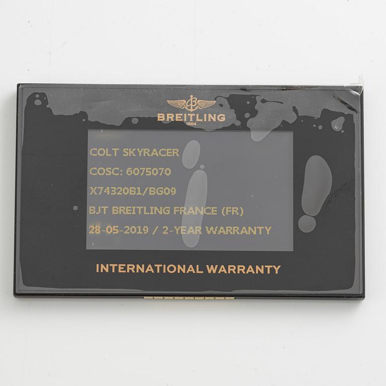 Breitling, Colt Skyracer, "Special Edition, Jet Team", ca 2019.