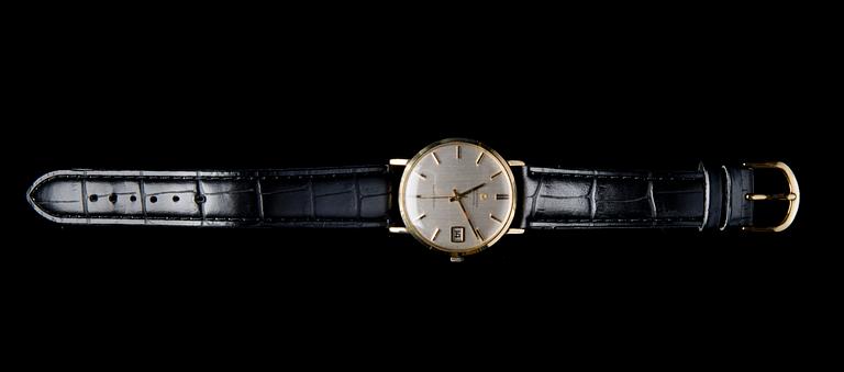 ARMBANDSUR, herr, Certina, guld. Box. 1900-talets slut.