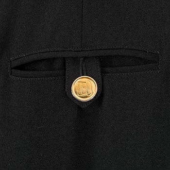 SKIRT AND A PAIR OF TROUSERS.