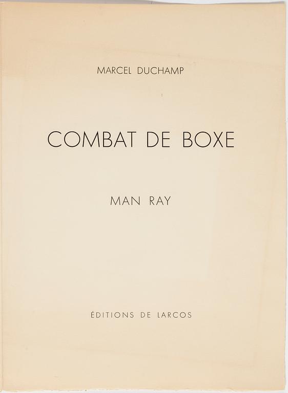 MAN RAY & MARCEL DUCHAMP, etching, signed and numbered 69/100.