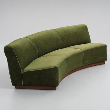 Elias Svedberg, soffa, sannolikt modell "Paris", för Nordiska Kompaniet, 1930-40-tal.