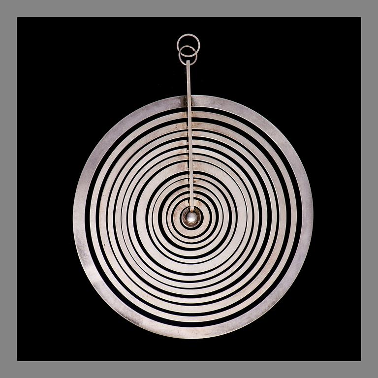 TAPIO WIRKKALA, PENDANT. Silver Moon. Sterling silver, N. Westerback 1971.