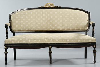 SOFFA, Louis XVI-stil, 1800/1900-tal.