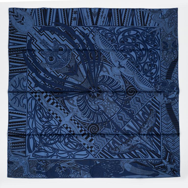 Hermès, scarf, "Kawa Ora".