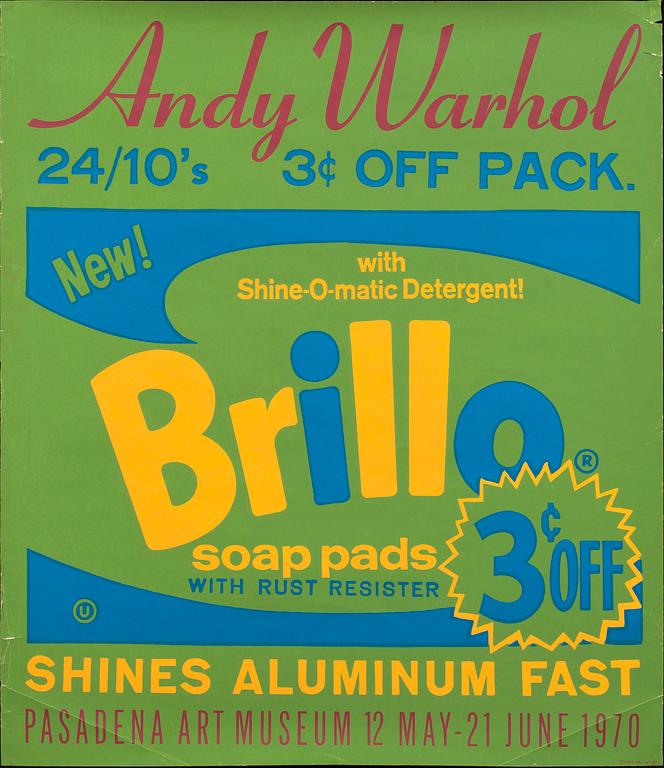 ANDY WARHOL,after, serigraphe, 1970.