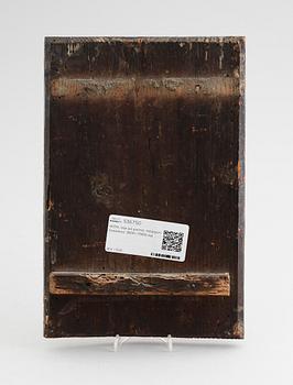 IKON, olja på pannå, möjligen Grekland, 1800-/1900-tal.