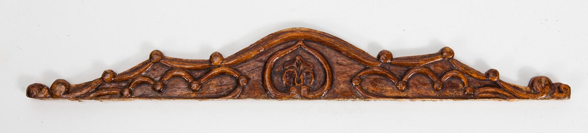 STOLAR ett par, biedermeier, 1800-talets första hälft.