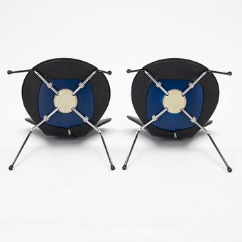 Arne Jacobsen, six 'Series 7' chairs, Fritz Hansen, Denmark.