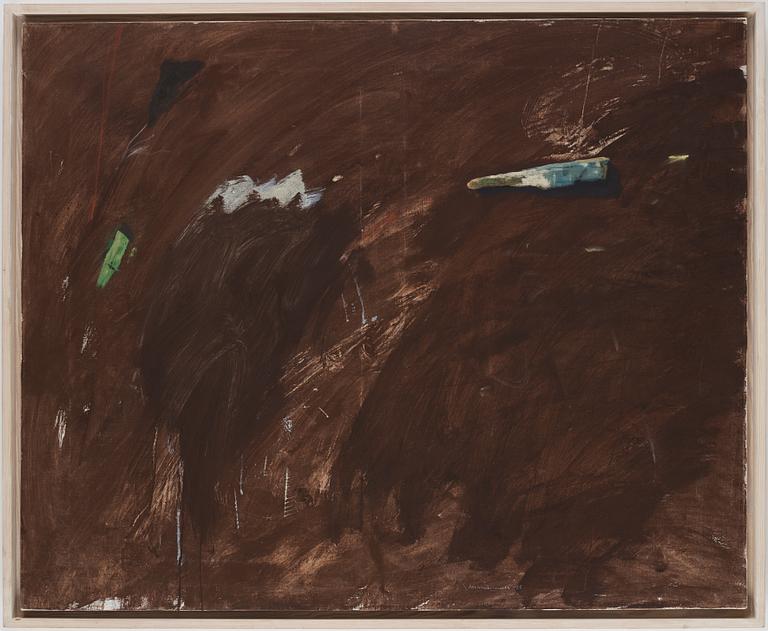 Lennart Aschenbrenner, oil on canvas, signed and dated-85.