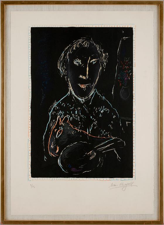 Marc Chagall, "Auto-portrait".