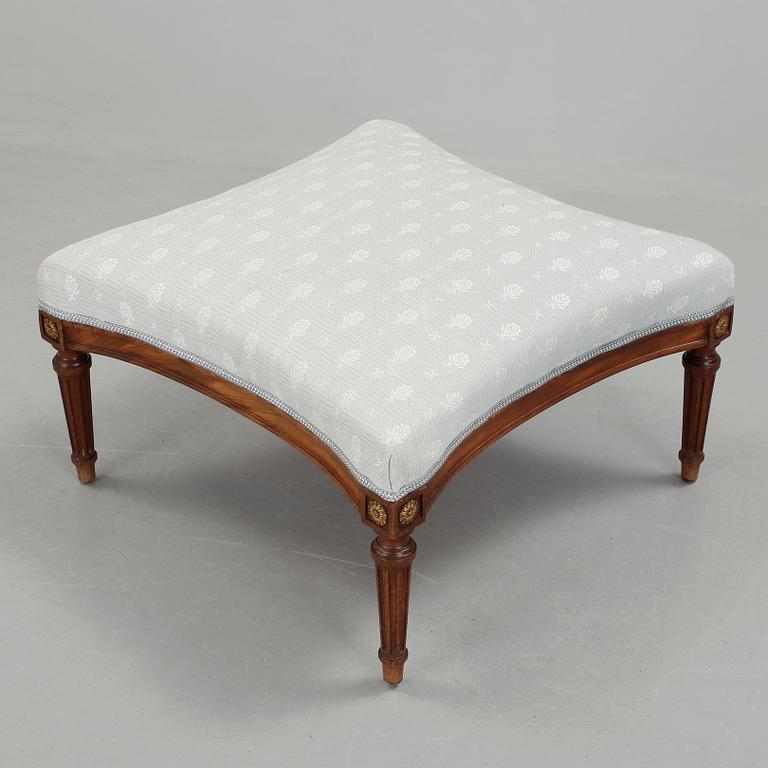 TABURETT, gustaviansk stil, 1900-talets mitt.
