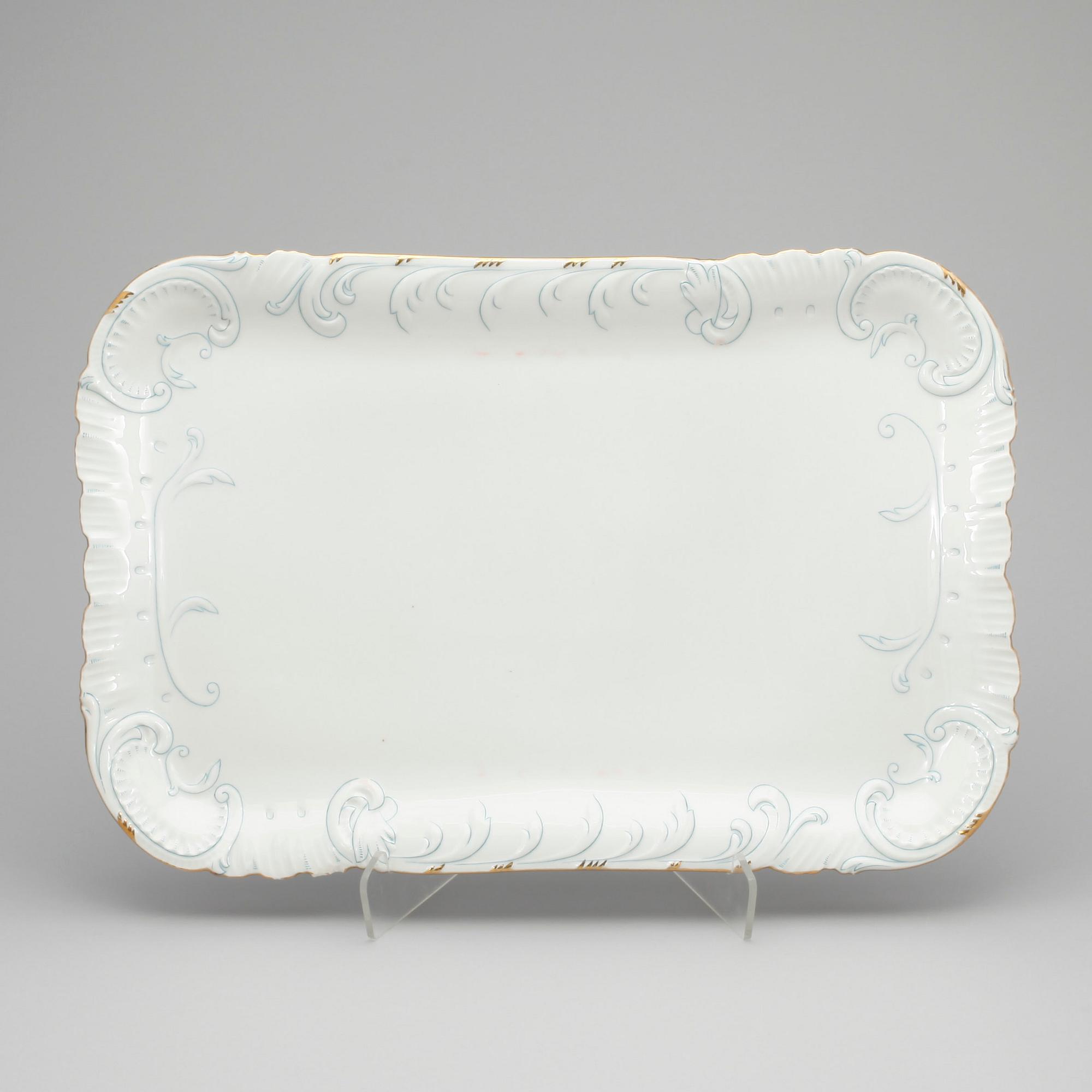 MATSERVIS, 116 delar, porslin, 1900-talets första hälft.