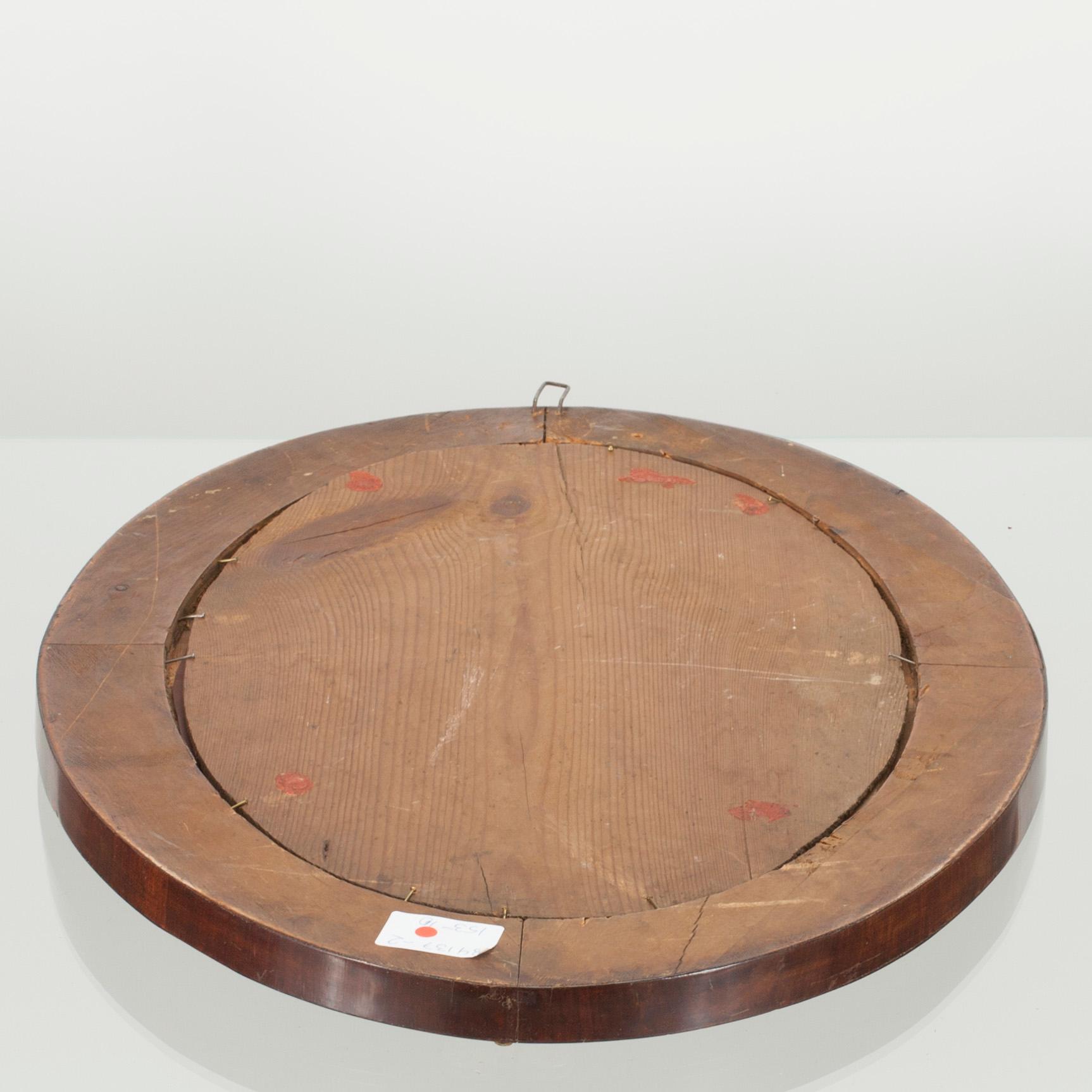 SPEGELLAMPETT, för ett ljus, empire, 1800-talets första hälft.