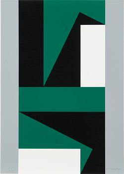Portfolio with eleven serigraphs, signed and numbered 67/110, 1977.