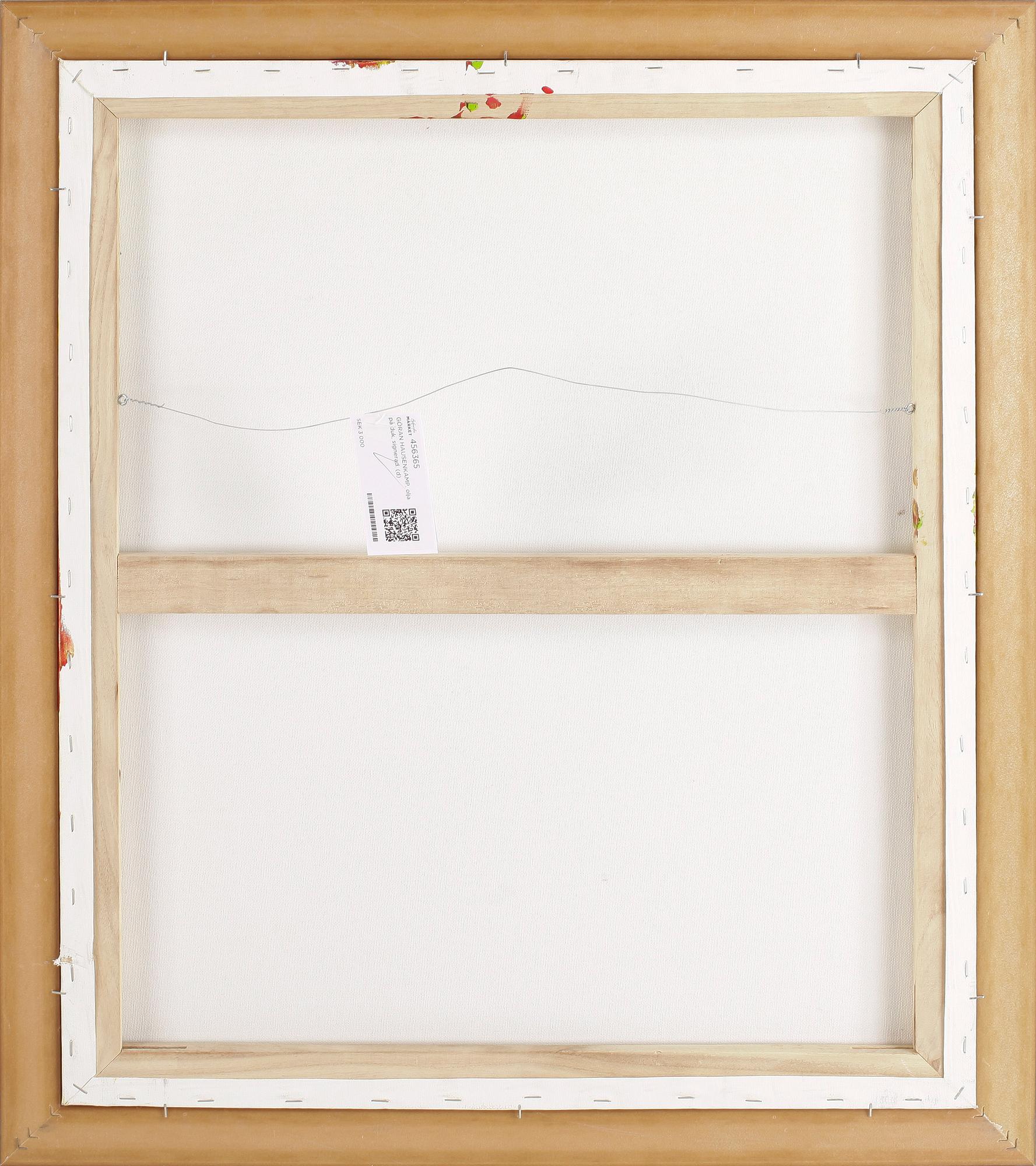 GÖRAN HAUSENKAMP, olja på duk, signerad.