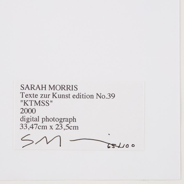 Sarah Morris, "KTMSS".