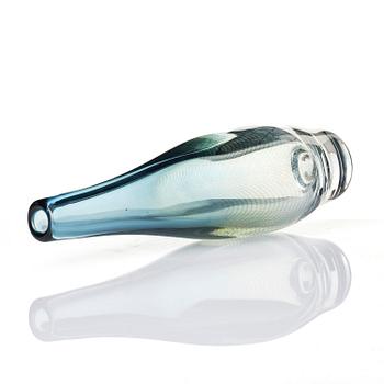 Sven Palmqvist, fyra delar, glas, Kraka, Orrefors 1940-50-tal, nr 34, 170, 359 samt en osignerad.