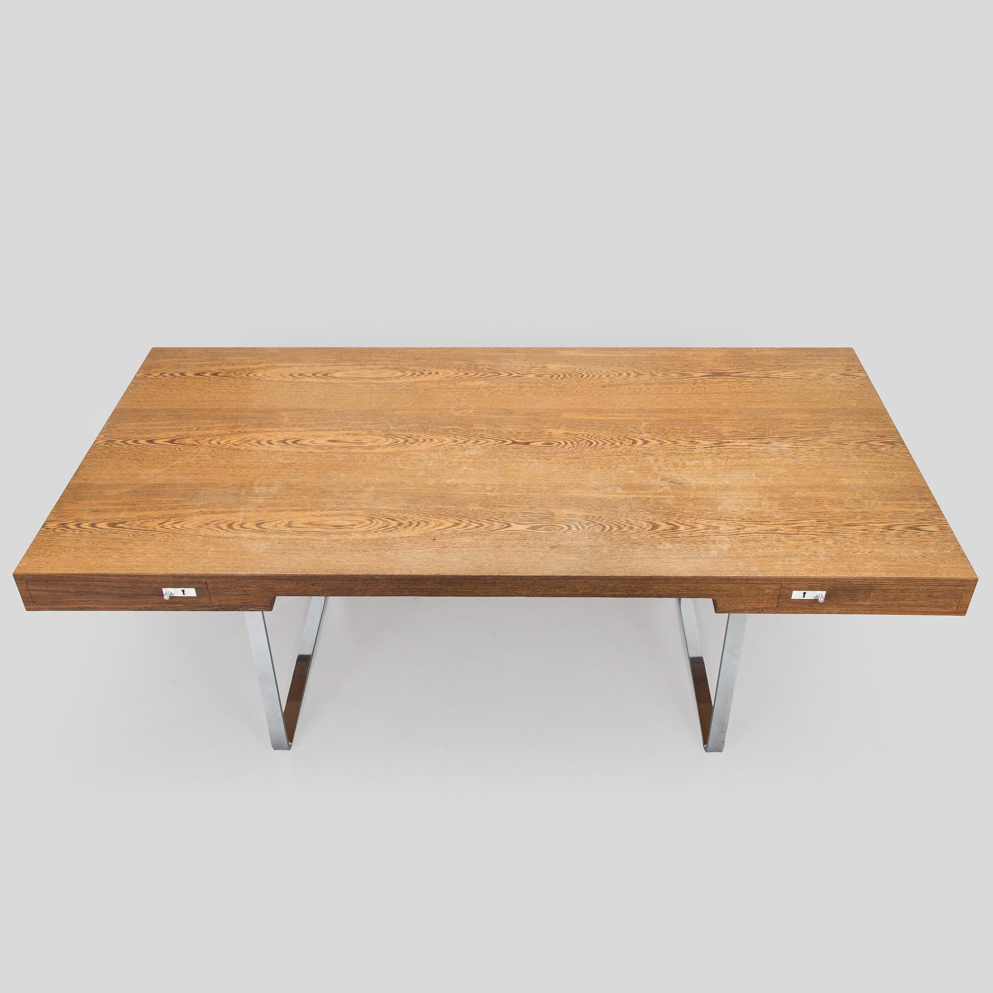 Hans J. Wegner, skrivbord, JH180, Johannes Hansen, Danmark, efter år 1970.