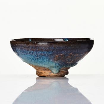 A lavender blue hairs fur glazed bowl, Song/Yuan dynasty.