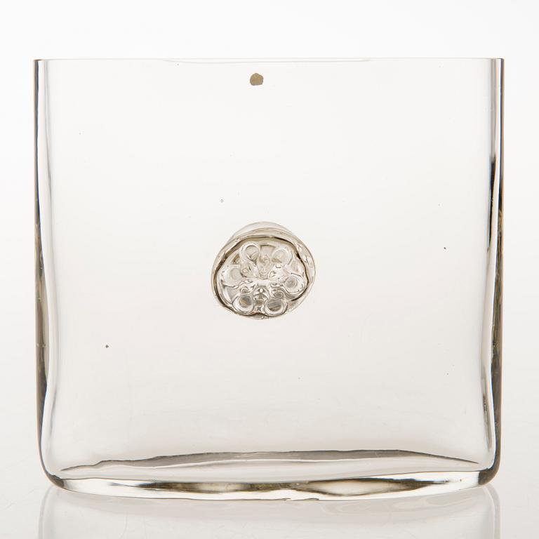 TAPIO WIRKKALA, a 1960s glass vase, signed Tapio Wirkkala -3308.