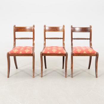 Chairs 6 pieces, mid/second half of the 19th century.