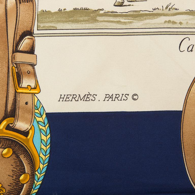 SCARF, Hermès, "Carrick a Pompe".