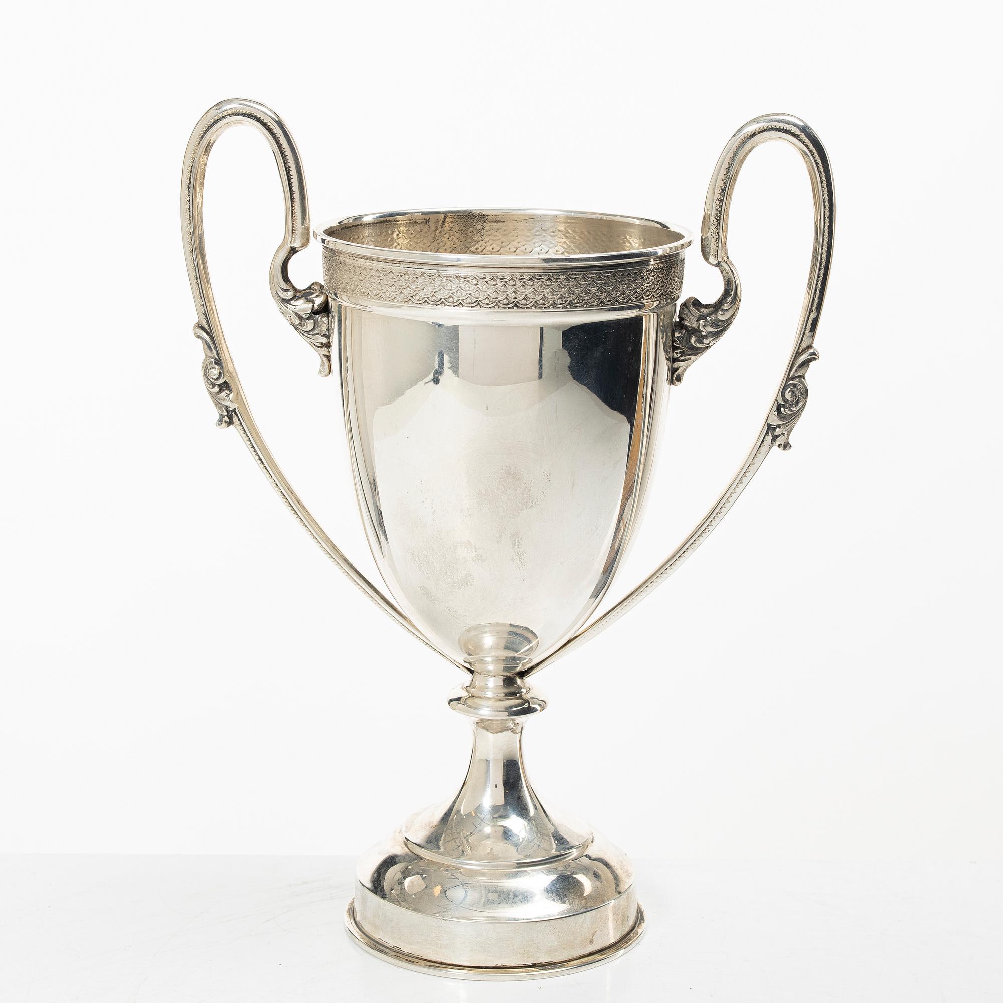 A silver 800 Empire style cup, first half of the 20th century.