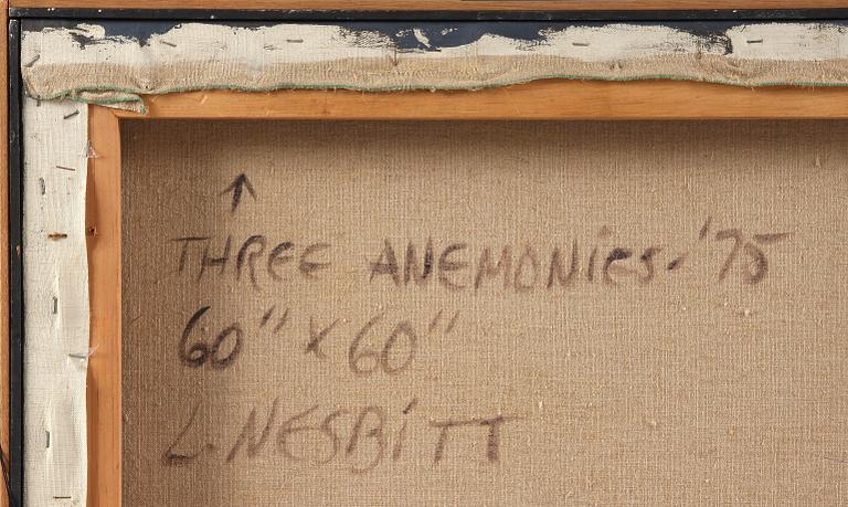 Lowell Nesbitt, Three anemonies.