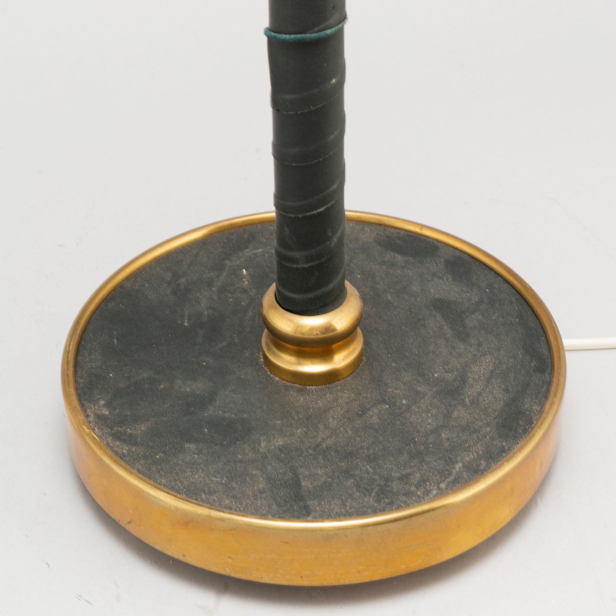 JOSEF FRANK, a brass table lamp, model '2434', for Firma Svenskt Tenn, second half of the 20th century.